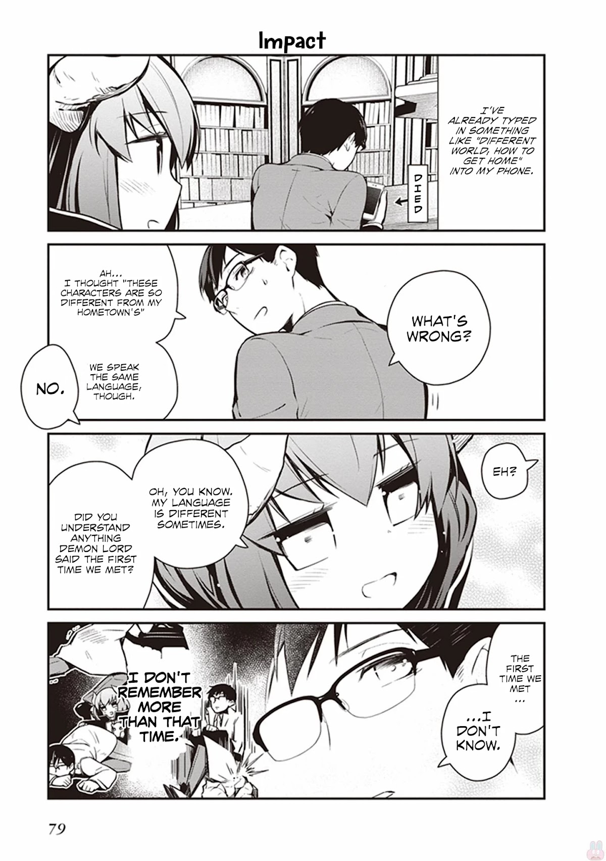 The Demon Lord's Adorable Yamada is a Good Boy Chapter 5.2 page 1 - Chapter 5.2