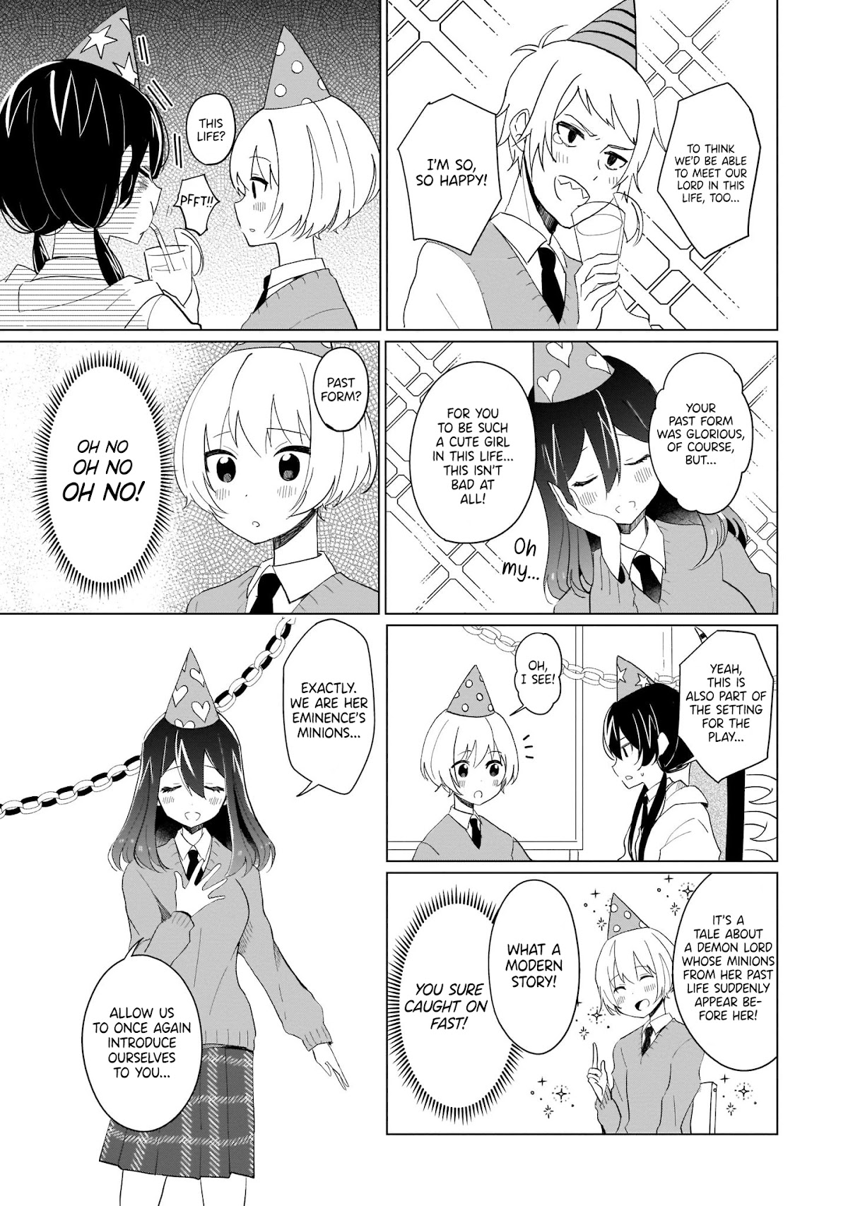 The Demon Lord's Love Life Isn't Going Well Chapter 2 page 11 - Chapter 2: A Party with the Former Minions