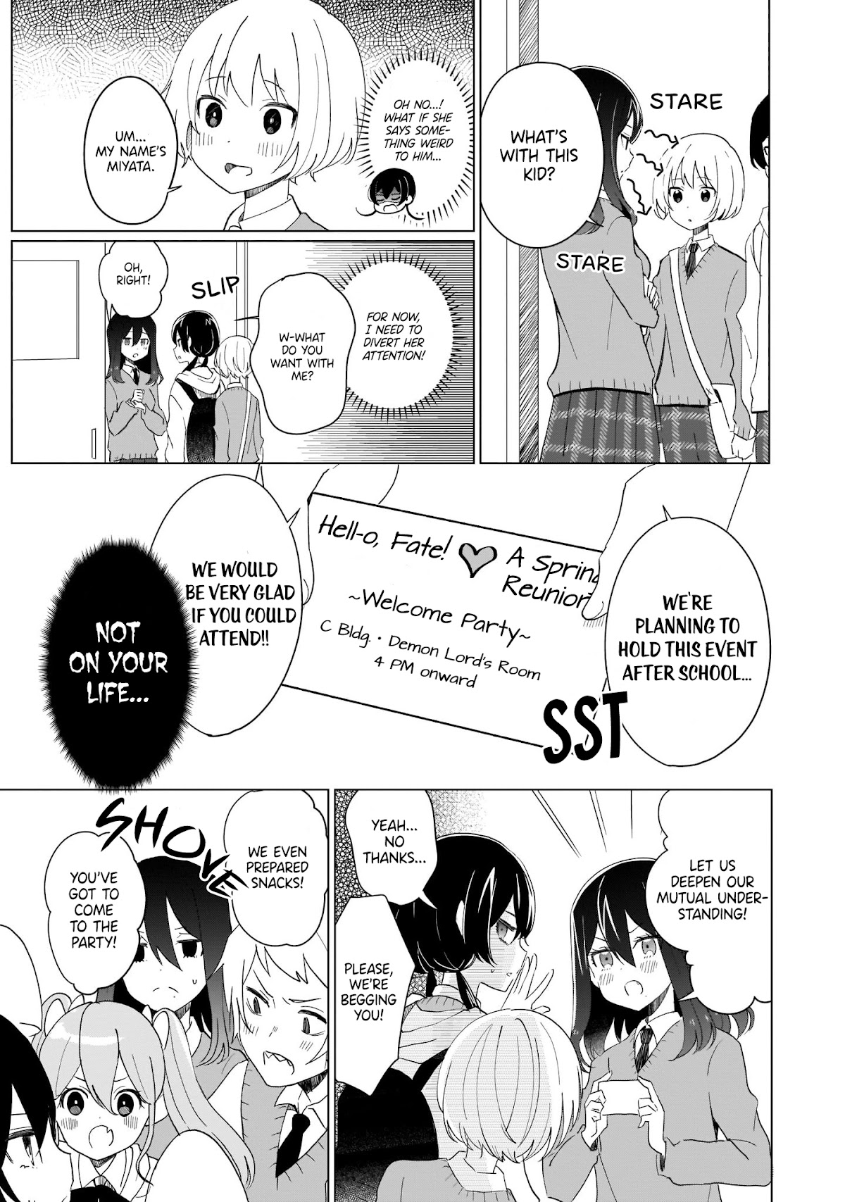 The Demon Lord's Love Life Isn't Going Well Chapter 2 page 5 - Chapter 2: A Party with the Former Minions