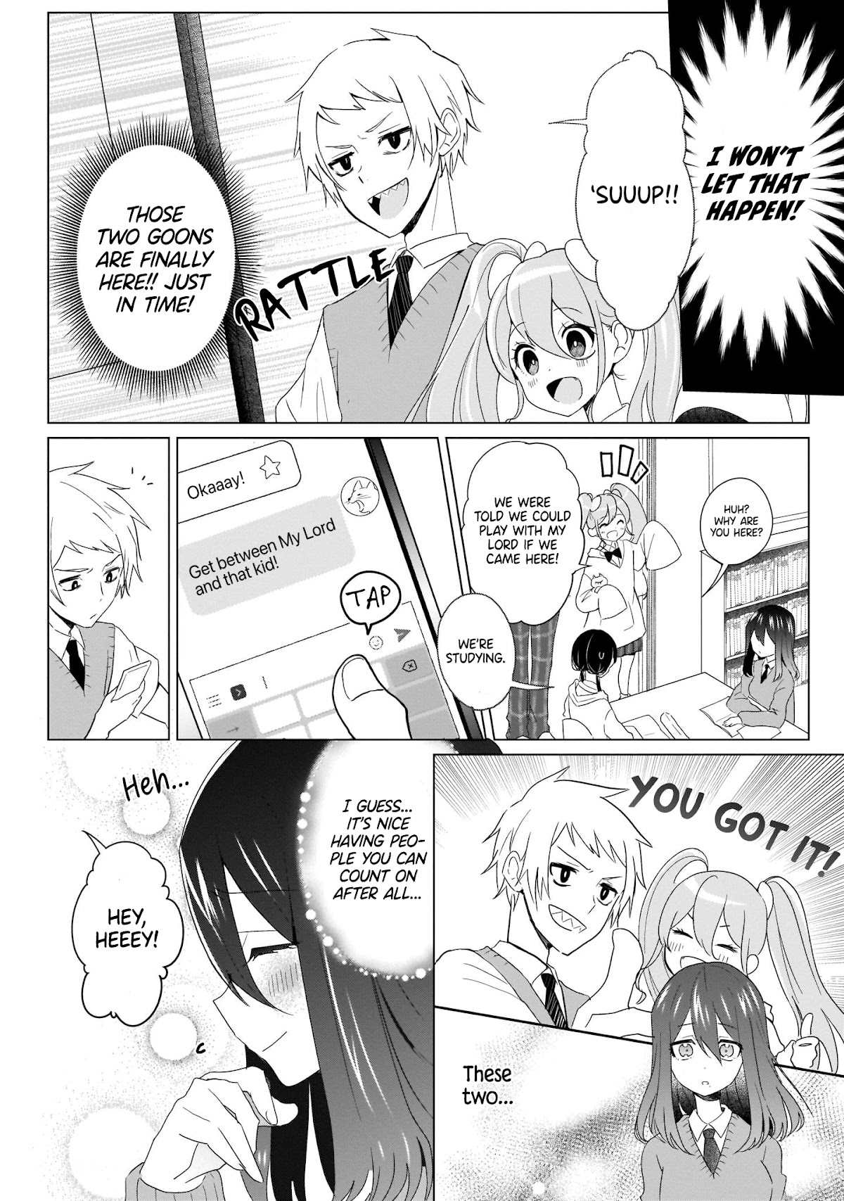 The Demon Lord's Love Life Isn't Going Well Chapter 4 page 8 - Chapter 4: The Battle We Can't Afford to Lose is Over There