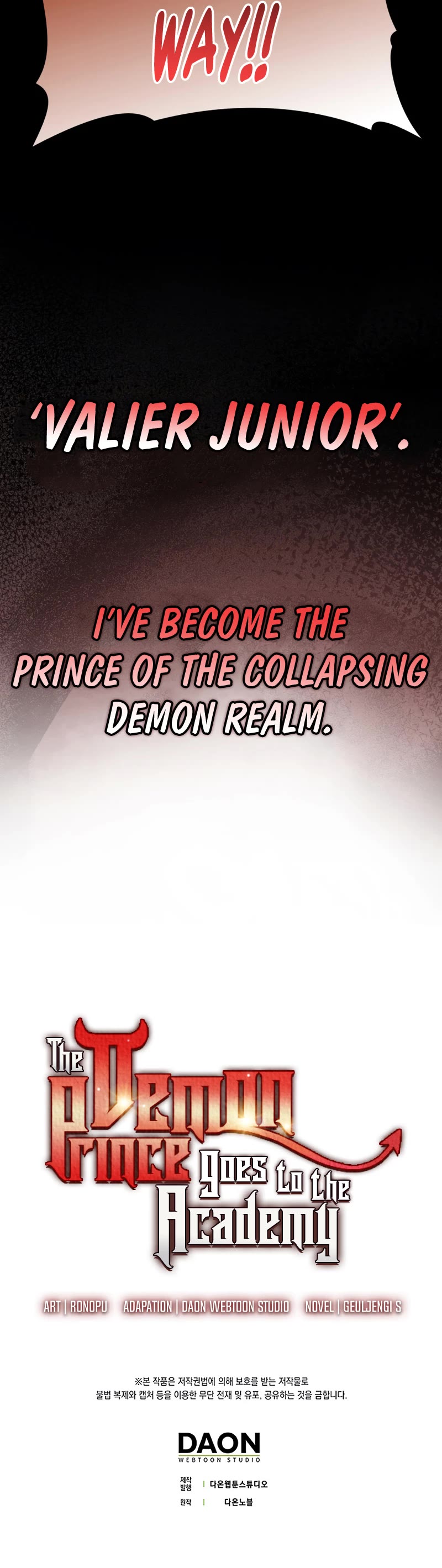 The Demon Prince goes to the Academy Chapter 1 page 67 - Chapter 1