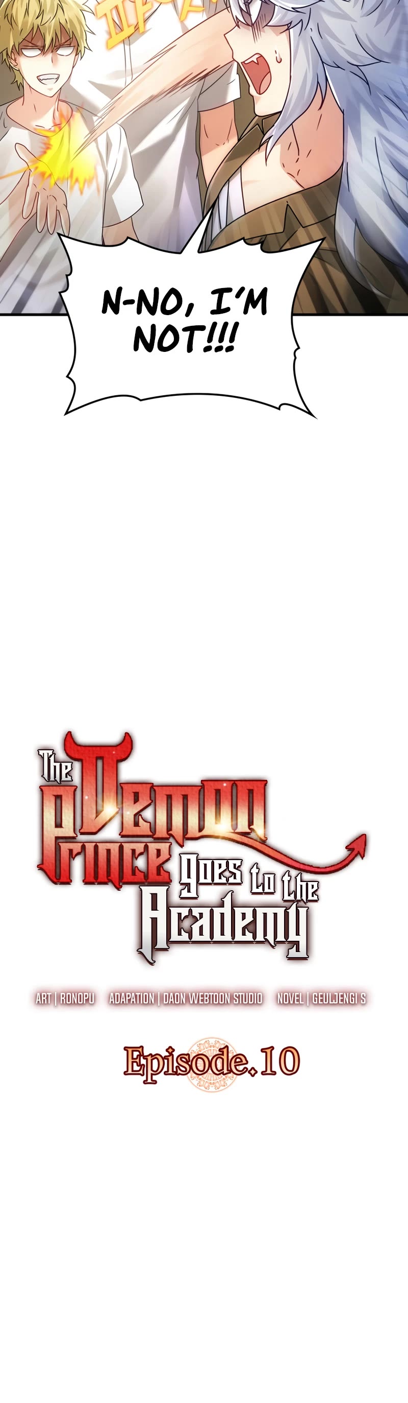 The Demon Prince goes to the Academy Chapter 10 page 21 - Chapter 10