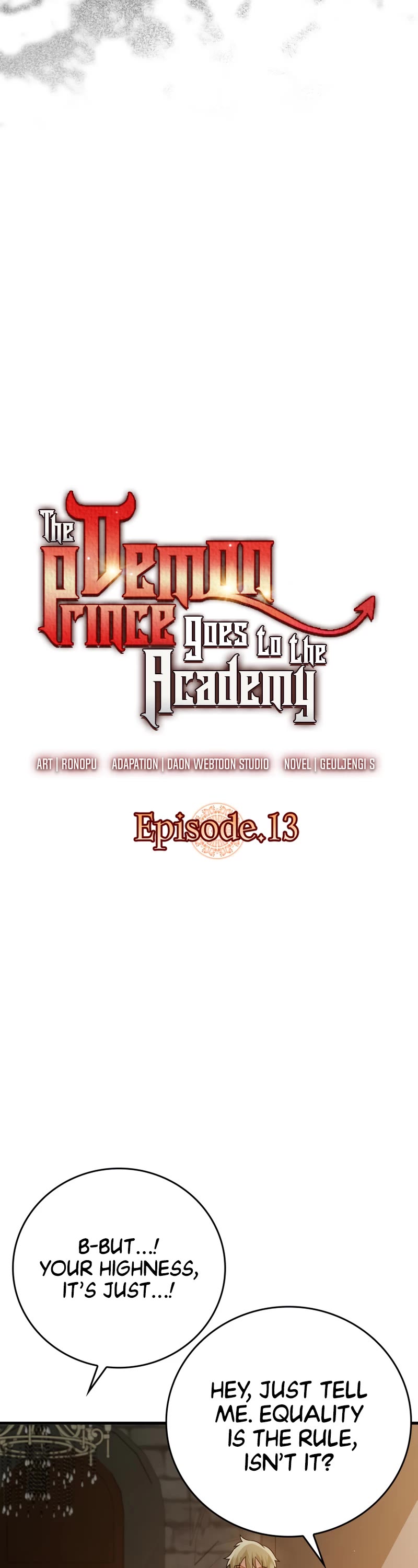 The Demon Prince goes to the Academy Chapter 13 page 28 - Chapter 13