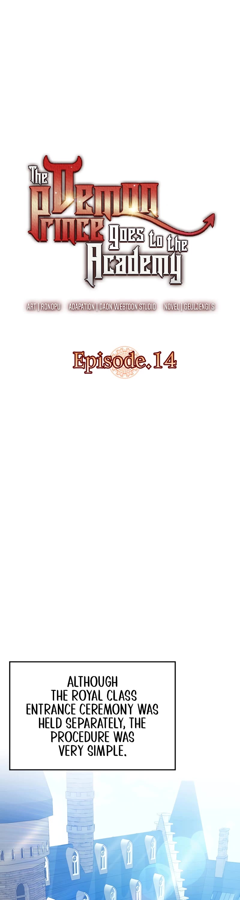 The Demon Prince goes to the Academy Chapter 14 page 16 - Chapter 14