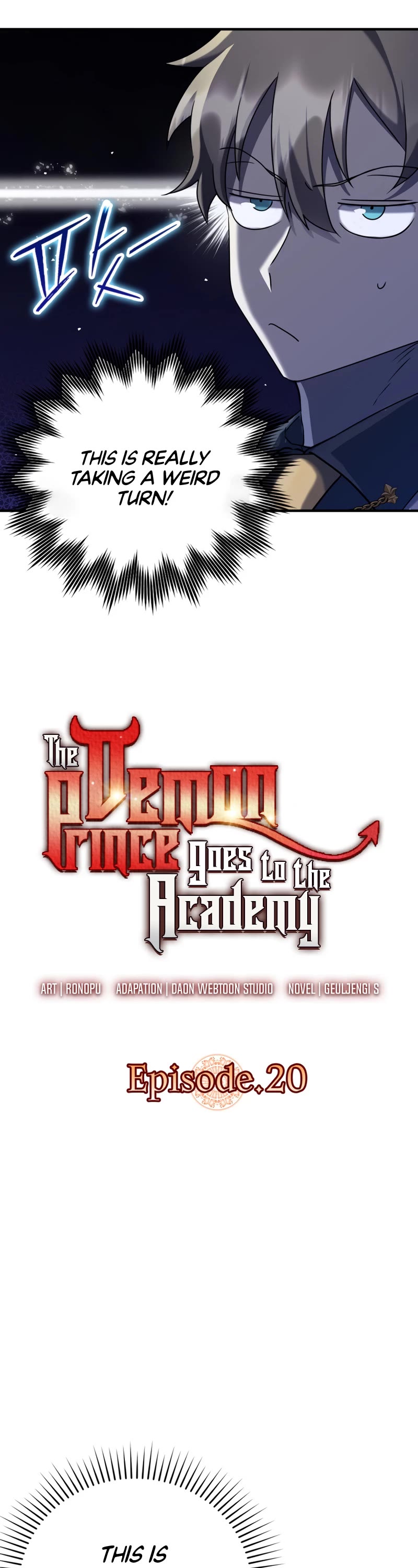 The Demon Prince goes to the Academy Chapter 20 page 11 - Chapter 20