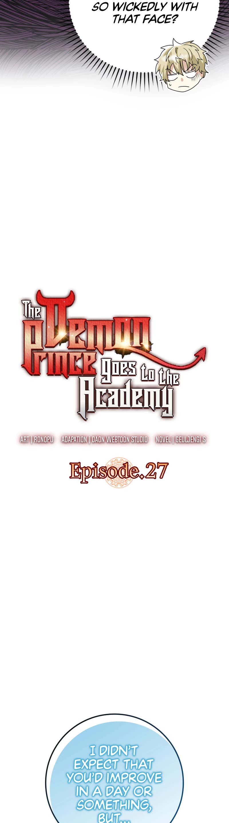The Demon Prince goes to the Academy Chapter 27 page 12 - Chapter 27