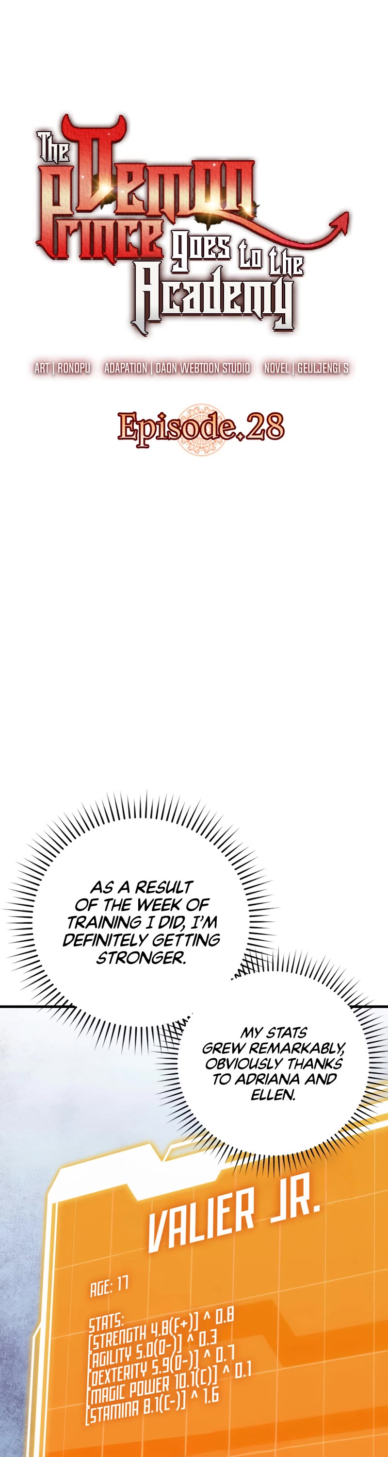 The Demon Prince goes to the Academy Chapter 28 page 10 - Chapter 28