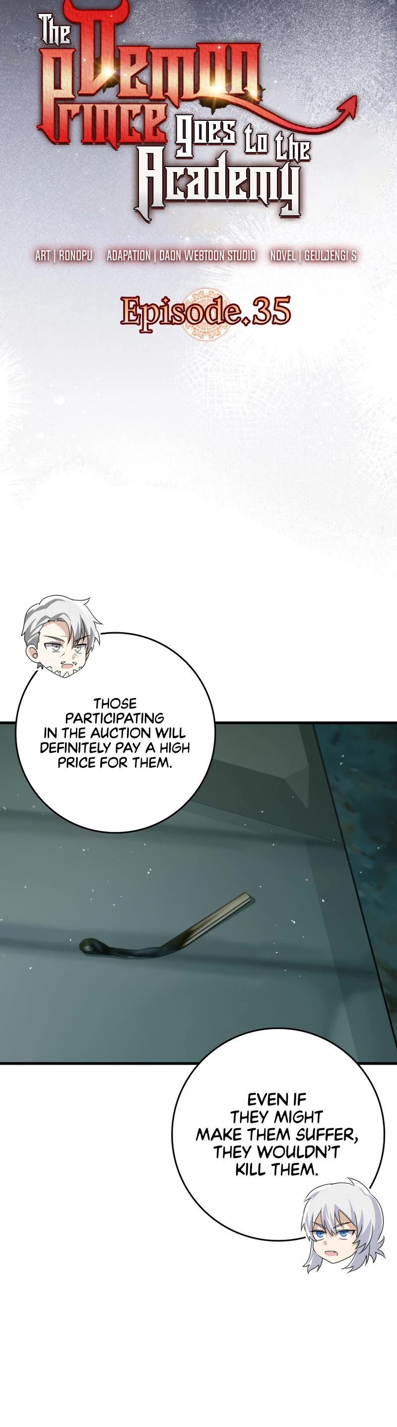 The Demon Prince goes to the Academy Chapter 35 page 20 - Chapter 35