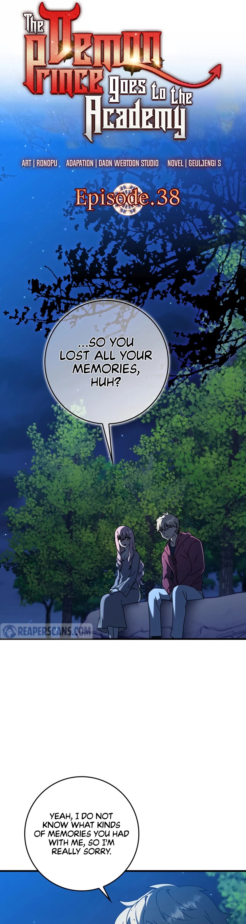 The Demon Prince goes to the Academy Chapter 38 page 10 - Chapter 38