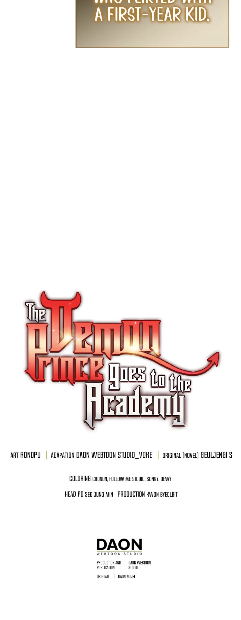 The Demon Prince goes to the Academy Chapter 67 page 61 - Chapter 67
