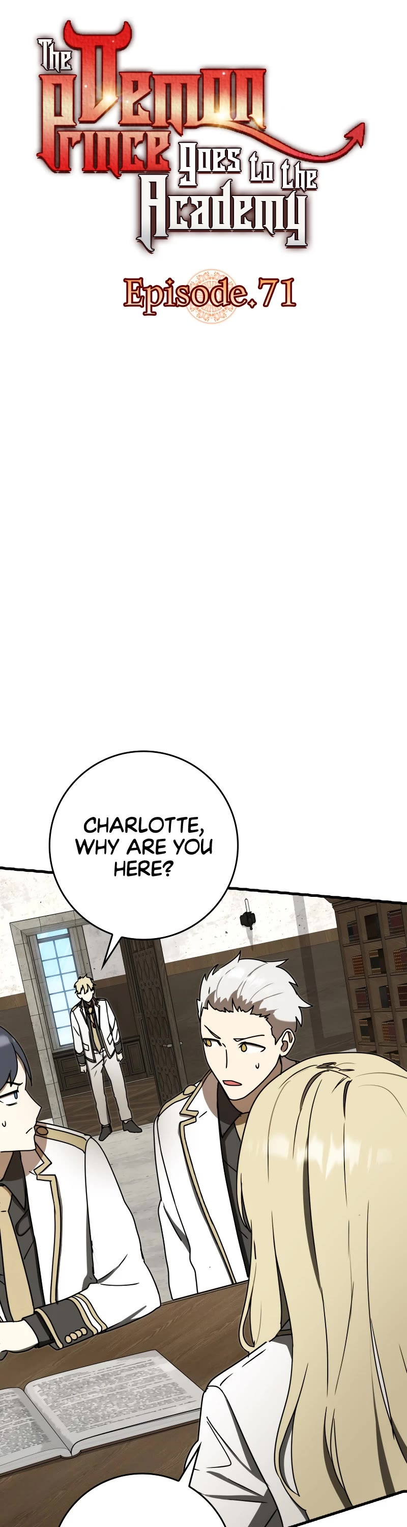 The Demon Prince goes to the Academy Chapter 71 page 6 - Chapter 71