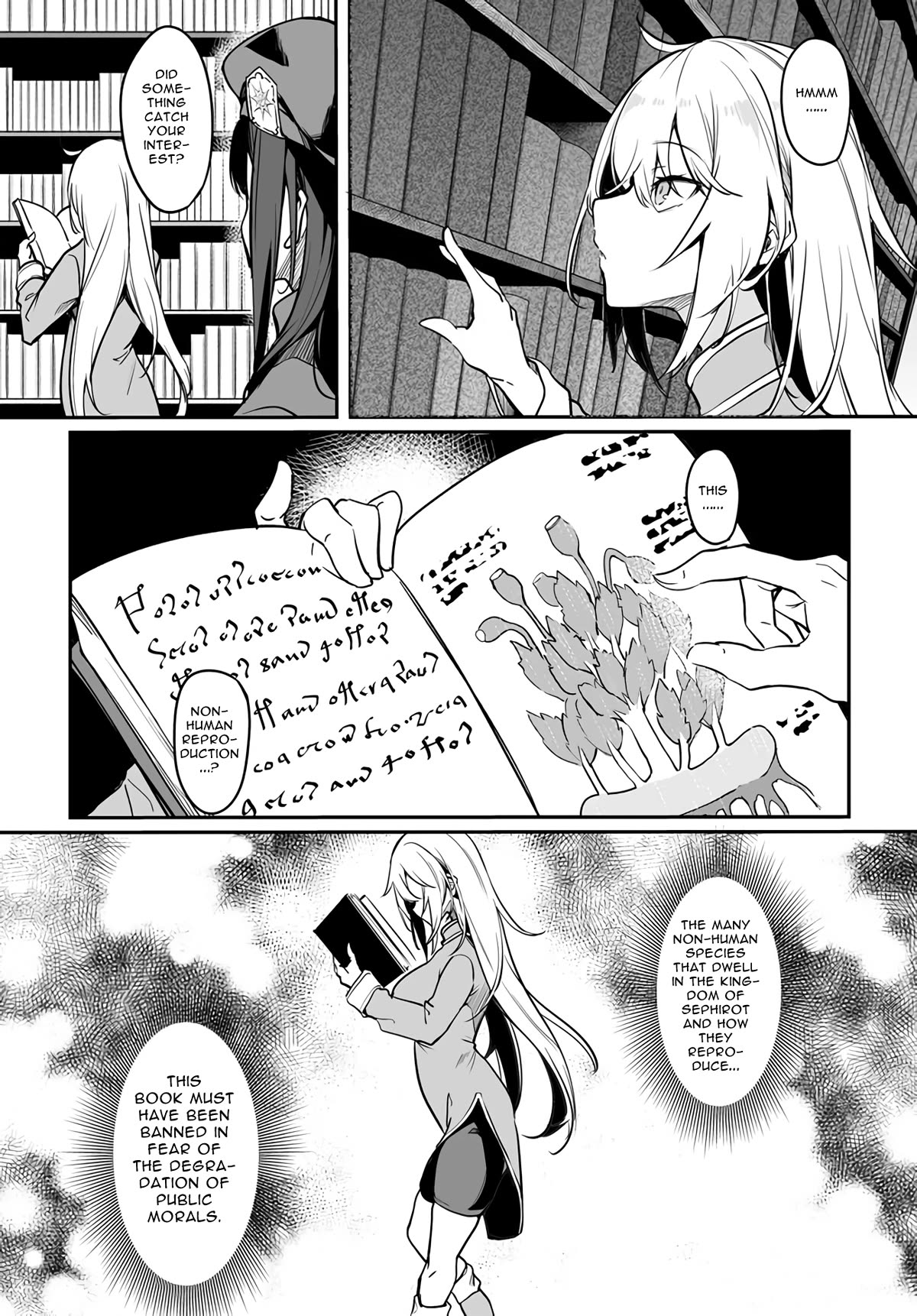 The Depravity Records of an Immortal Girl. Chapter 1 page 12 - Chapter 1: The Roper and the Tentacle Swamps (I)