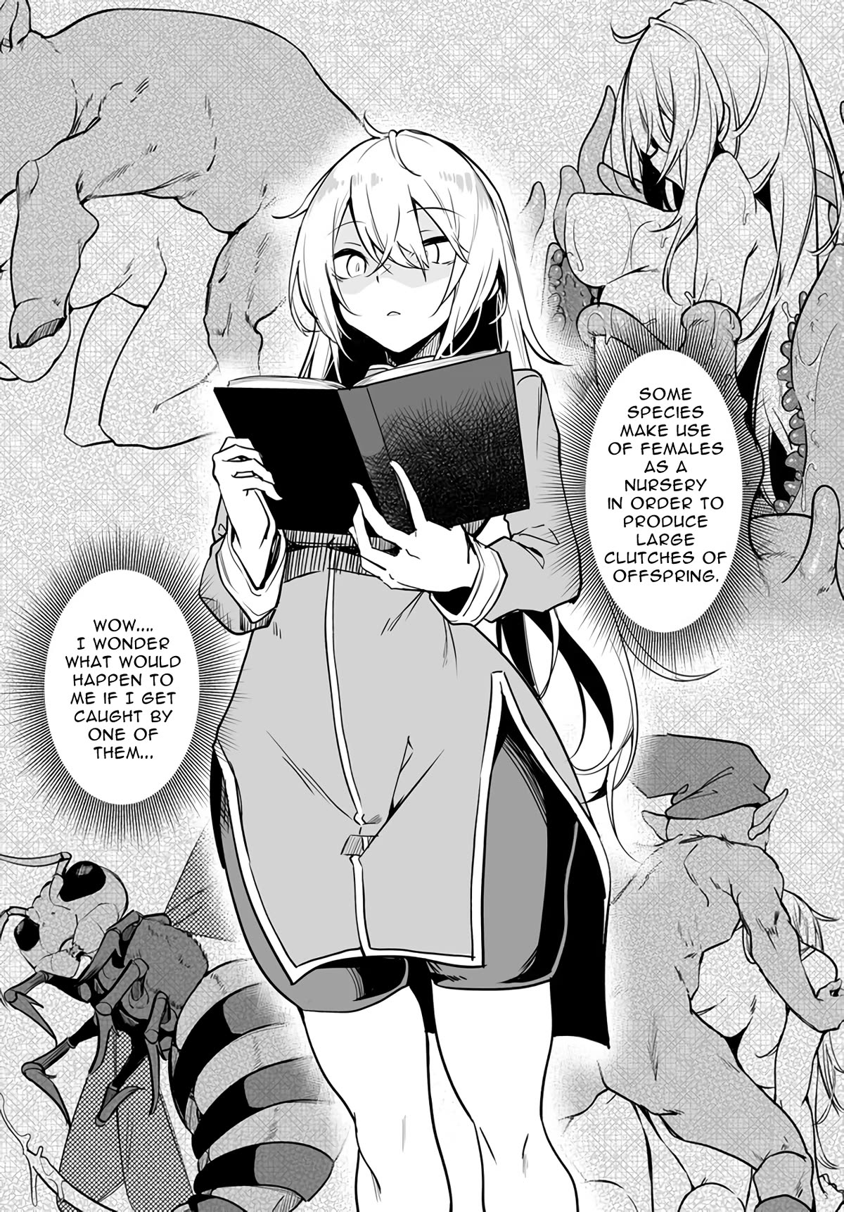 The Depravity Records of an Immortal Girl. Chapter 1 page 13 - Chapter 1: The Roper and the Tentacle Swamps (I)