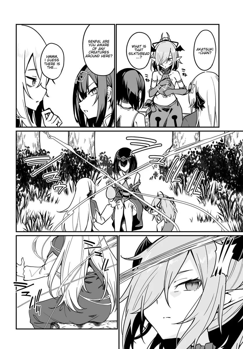 The Depravity Records of an Immortal Girl. Chapter 16.1 page 8 - Chapter 16.1: Silk Spiders and the Deimos Great Forest 1