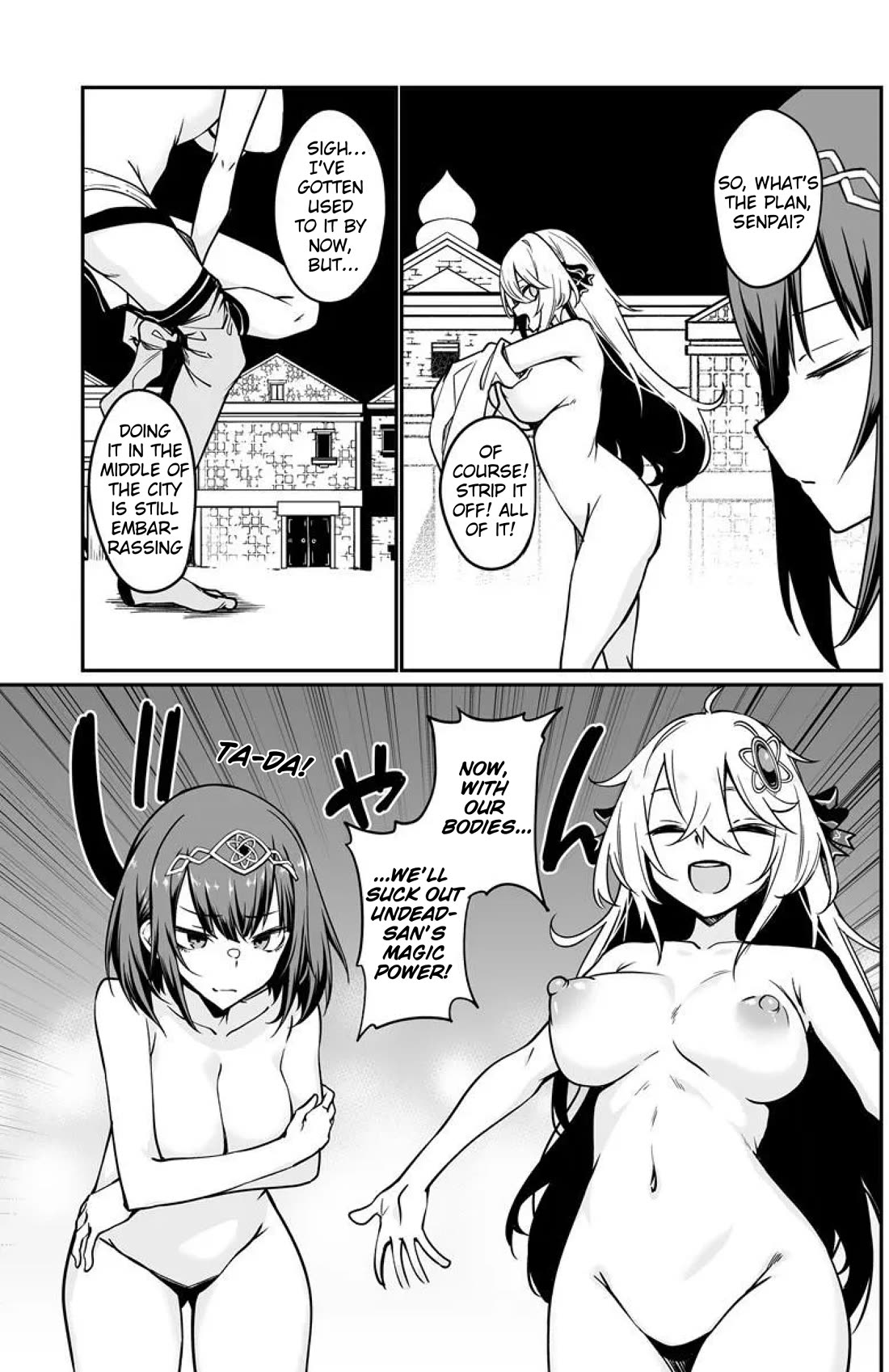 The Depravity Records of an Immortal Girl. Chapter 22.1 page 14 - Chapter 22.1: Undead and the City of Gevurah: Entrance