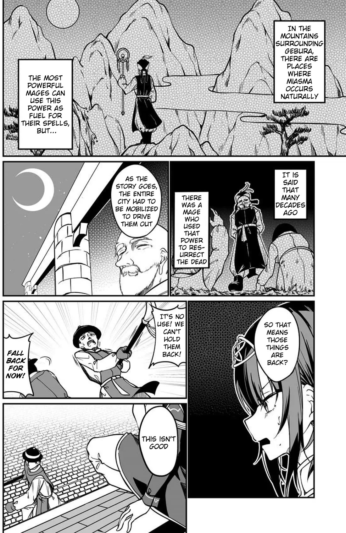 The Depravity Records of an Immortal Girl. Chapter 22.1 page 9 - Chapter 22.1: Undead and the City of Gevurah: Entrance