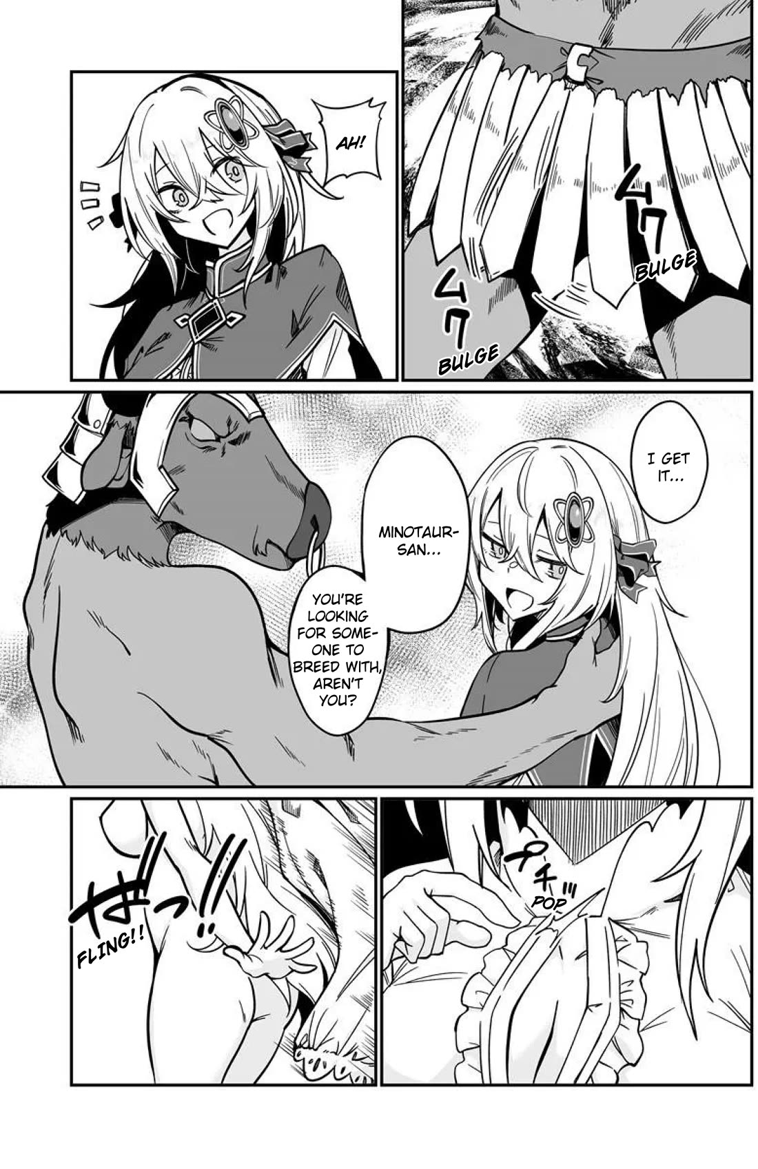 The Depravity Records of an Immortal Girl. Chapter 24.1 page 13 - Chapter 24.1: Minotaurs and the Voltaire Labyrinth 1