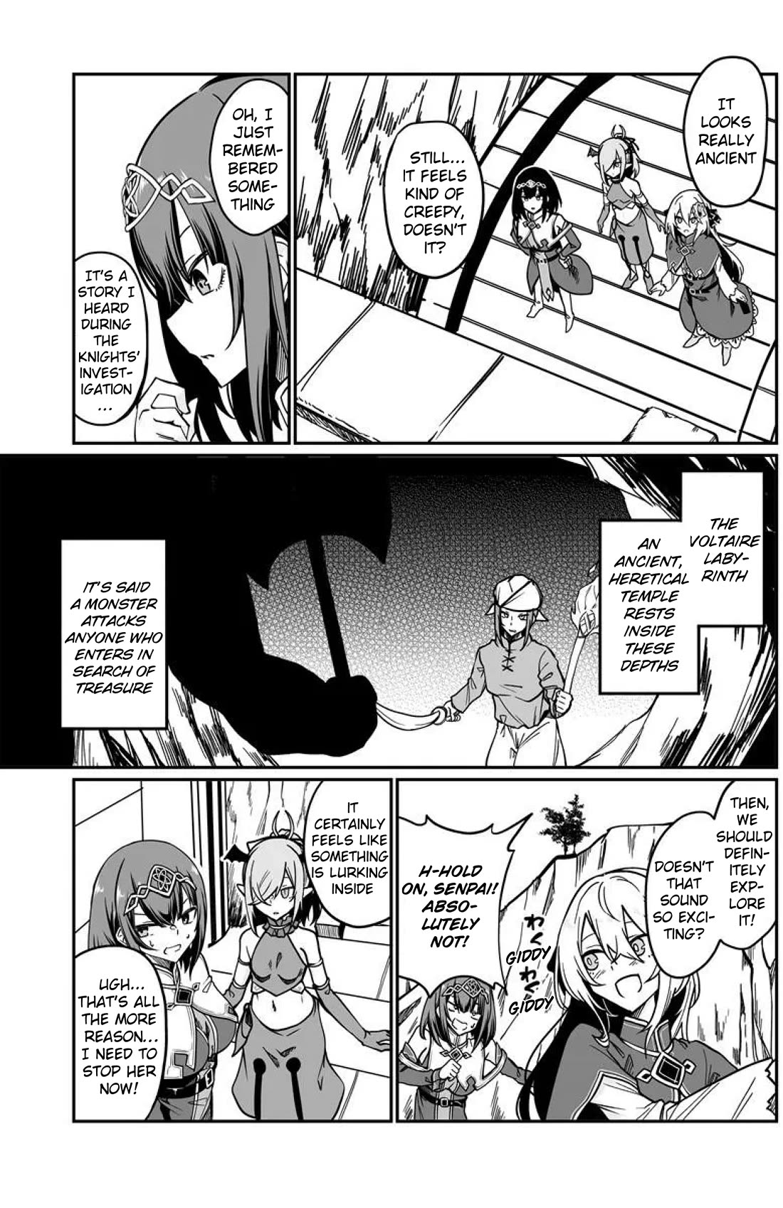 The Depravity Records of an Immortal Girl. Chapter 24.1 page 3 - Chapter 24.1: Minotaurs and the Voltaire Labyrinth 1