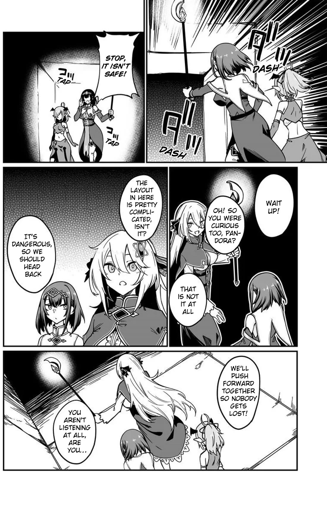 The Depravity Records of an Immortal Girl. Chapter 24.1 page 4 - Chapter 24.1: Minotaurs and the Voltaire Labyrinth 1