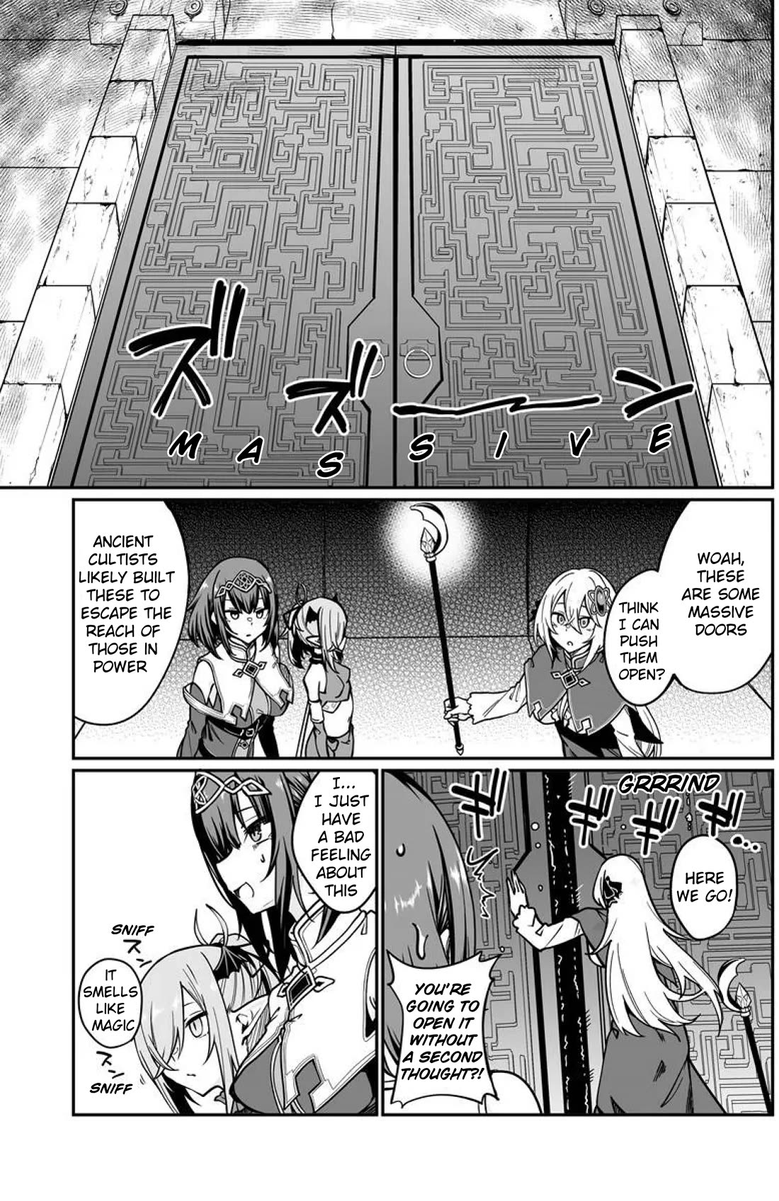 The Depravity Records of an Immortal Girl. Chapter 24.1 page 5 - Chapter 24.1: Minotaurs and the Voltaire Labyrinth 1