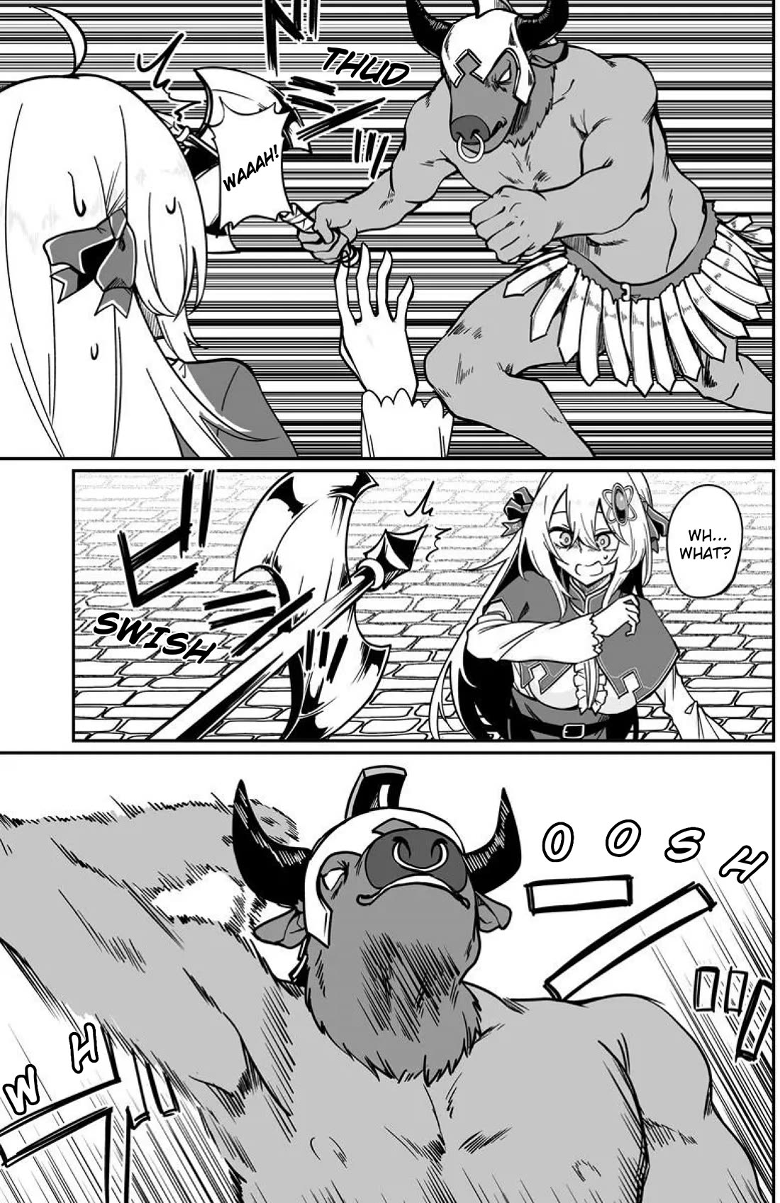 The Depravity Records of an Immortal Girl. Chapter 24.1 page 7 - Chapter 24.1: Minotaurs and the Voltaire Labyrinth 1