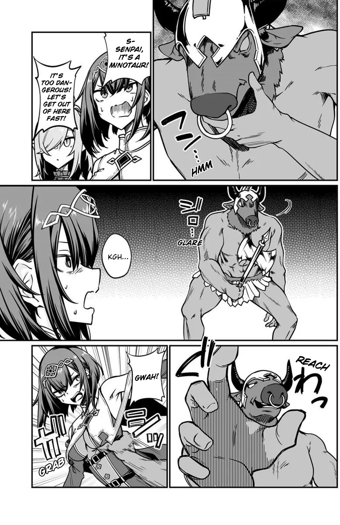 The Depravity Records of an Immortal Girl. Chapter 24.1 page 9 - Chapter 24.1: Minotaurs and the Voltaire Labyrinth 1