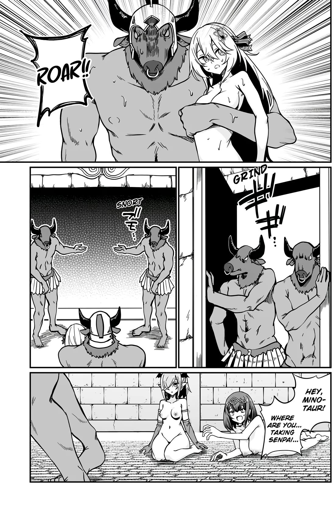 The Depravity Records of an Immortal Girl. Chapter 24.2 page 13 - Chapter 24.2: Minotaurs and the Voltaire Labyrinth 2