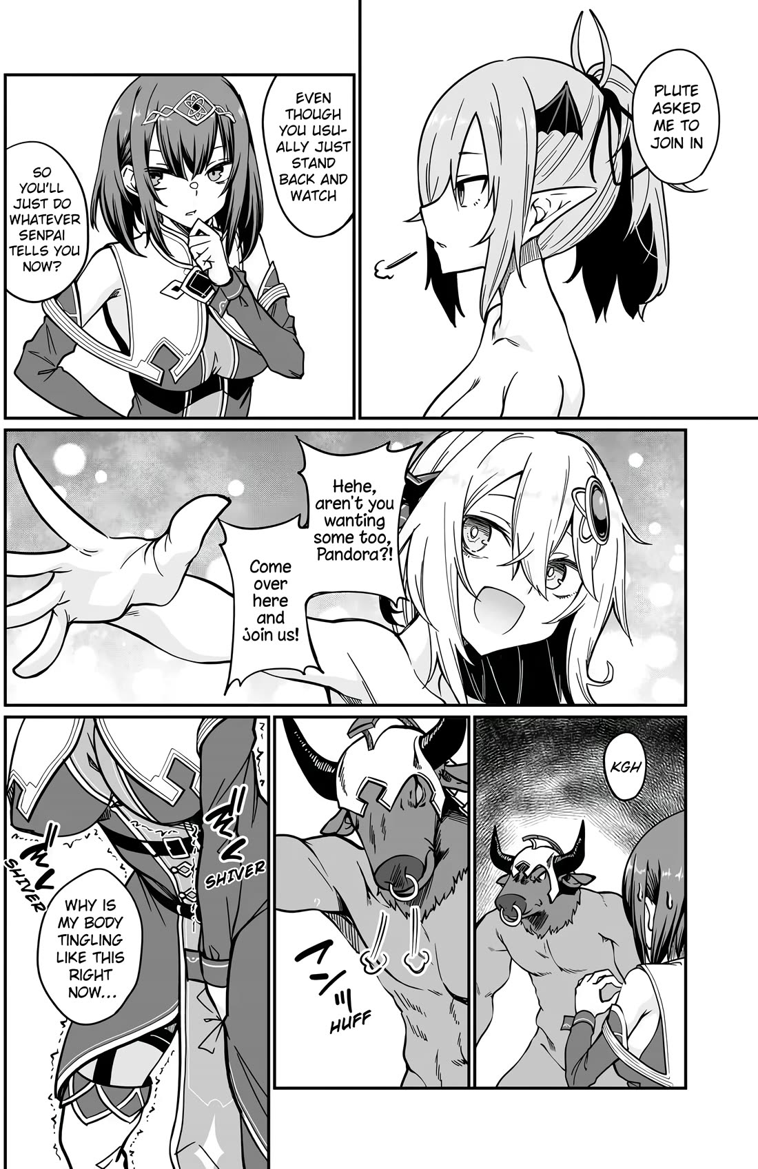 The Depravity Records of an Immortal Girl. Chapter 24.2 page 4 - Chapter 24.2: Minotaurs and the Voltaire Labyrinth 2