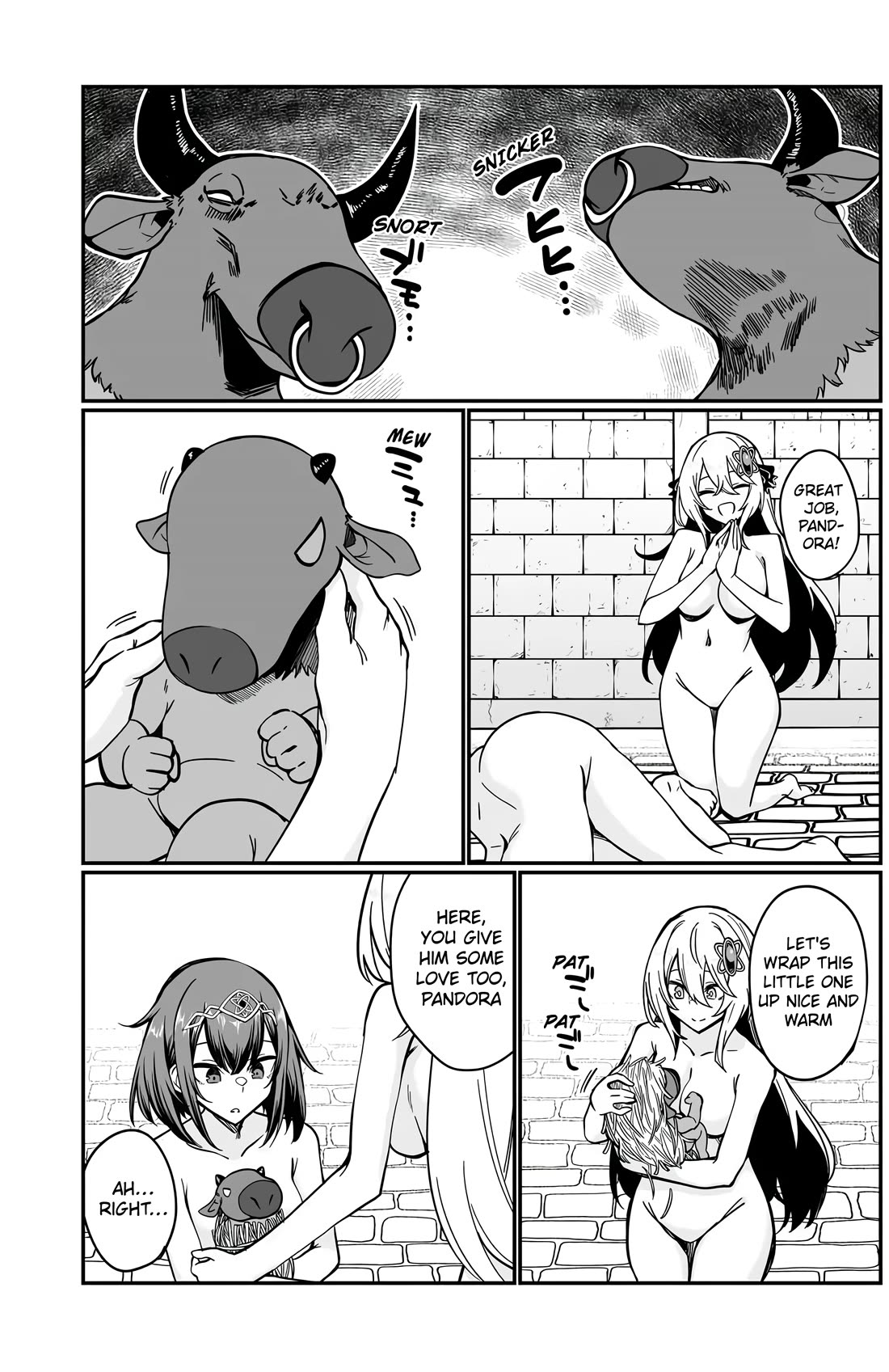 The Depravity Records of an Immortal Girl. Chapter 25.2 page 11 - Chapter 25.2: Minotaurs and the Voltaire Labyrinth 4