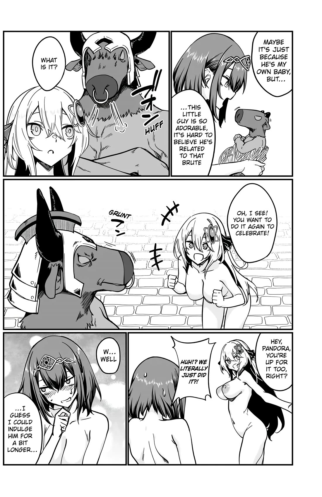 The Depravity Records of an Immortal Girl. Chapter 25.2 page 12 - Chapter 25.2: Minotaurs and the Voltaire Labyrinth 4
