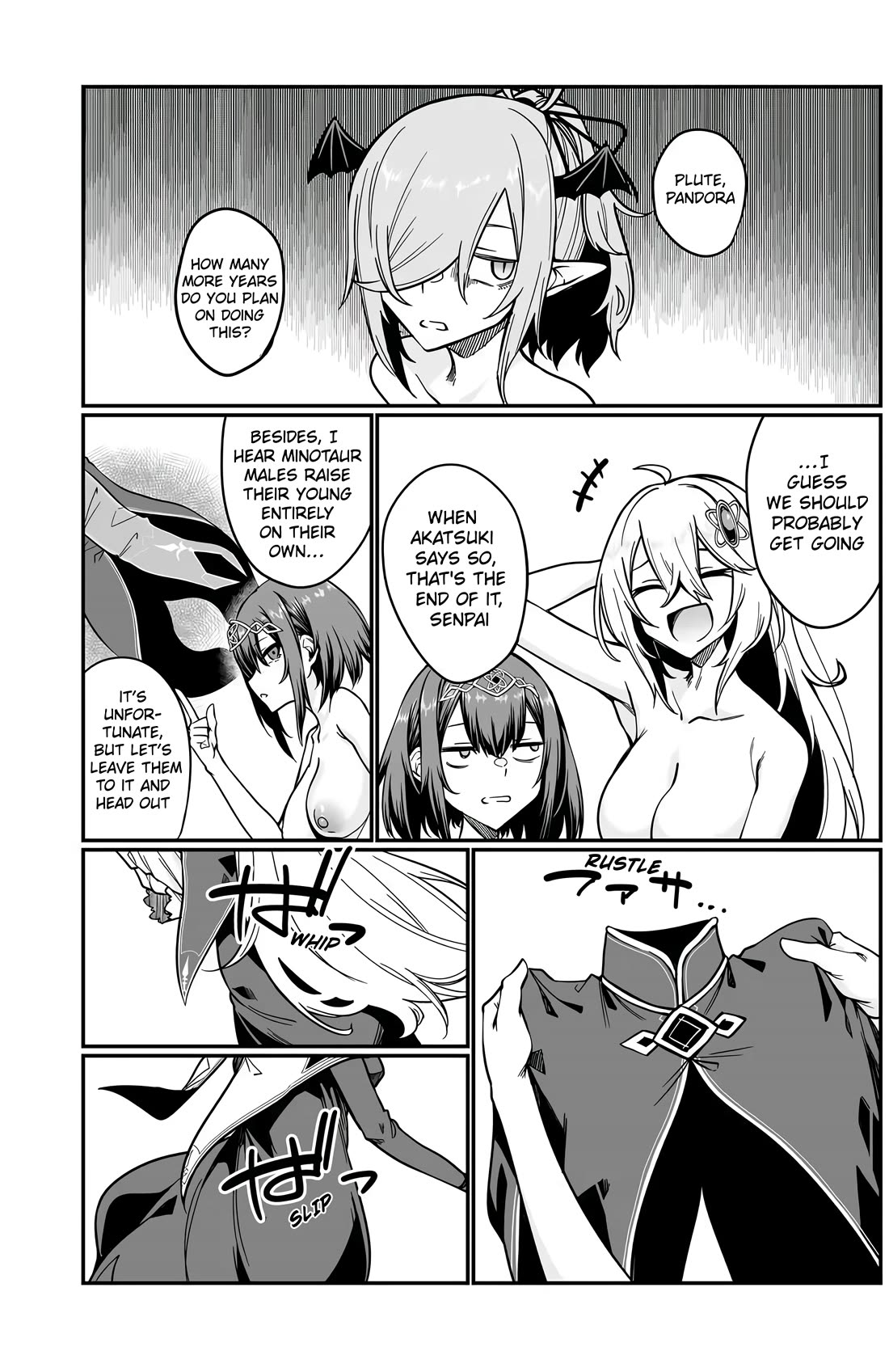 The Depravity Records of an Immortal Girl. Chapter 25.2 page 13 - Chapter 25.2: Minotaurs and the Voltaire Labyrinth 4