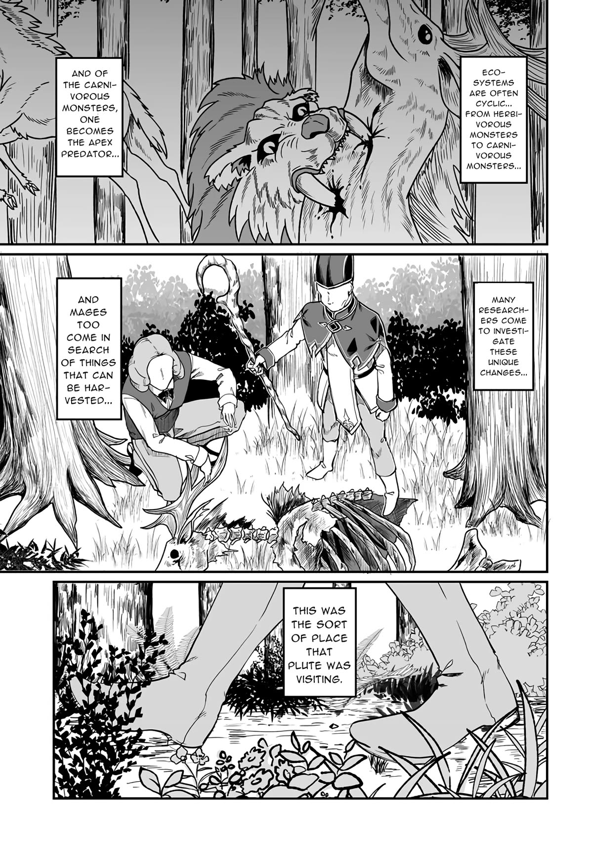 The Depravity Records of an Immortal Girl. Chapter 4.1 page 3 - Chapter 4.1: Hornet and Nyx forest (I)