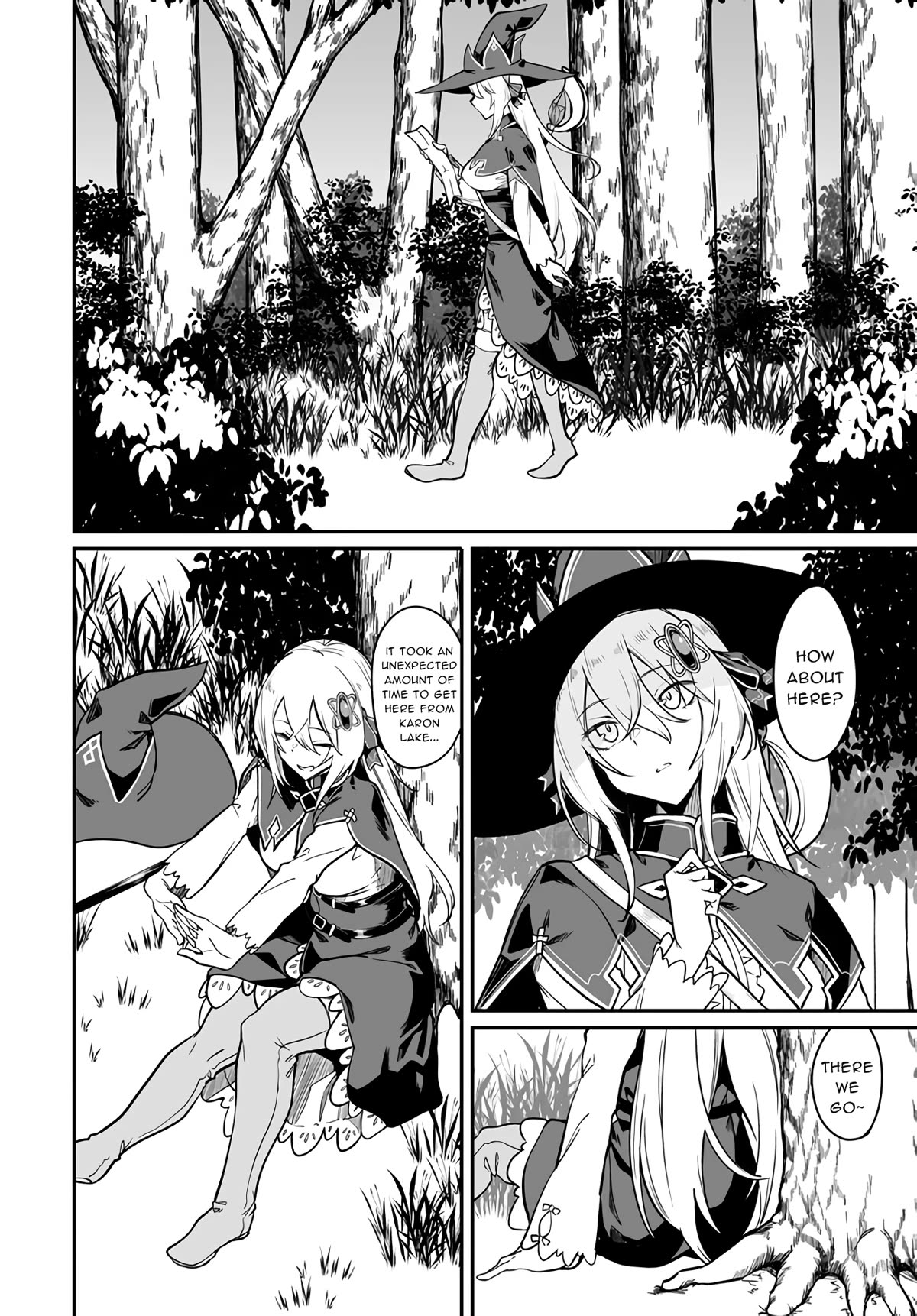 The Depravity Records of an Immortal Girl. Chapter 4.1 page 4 - Chapter 4.1: Hornet and Nyx forest (I)