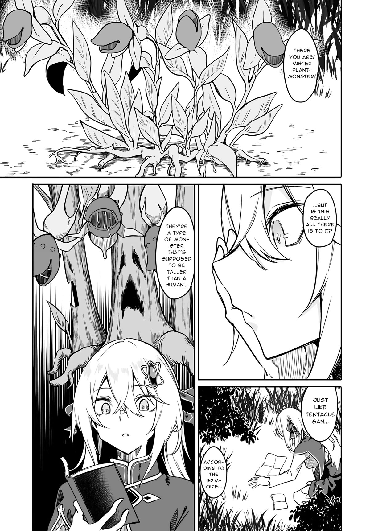 The Depravity Records of an Immortal Girl. Chapter 4.1 page 7 - Chapter 4.1: Hornet and Nyx forest (I)