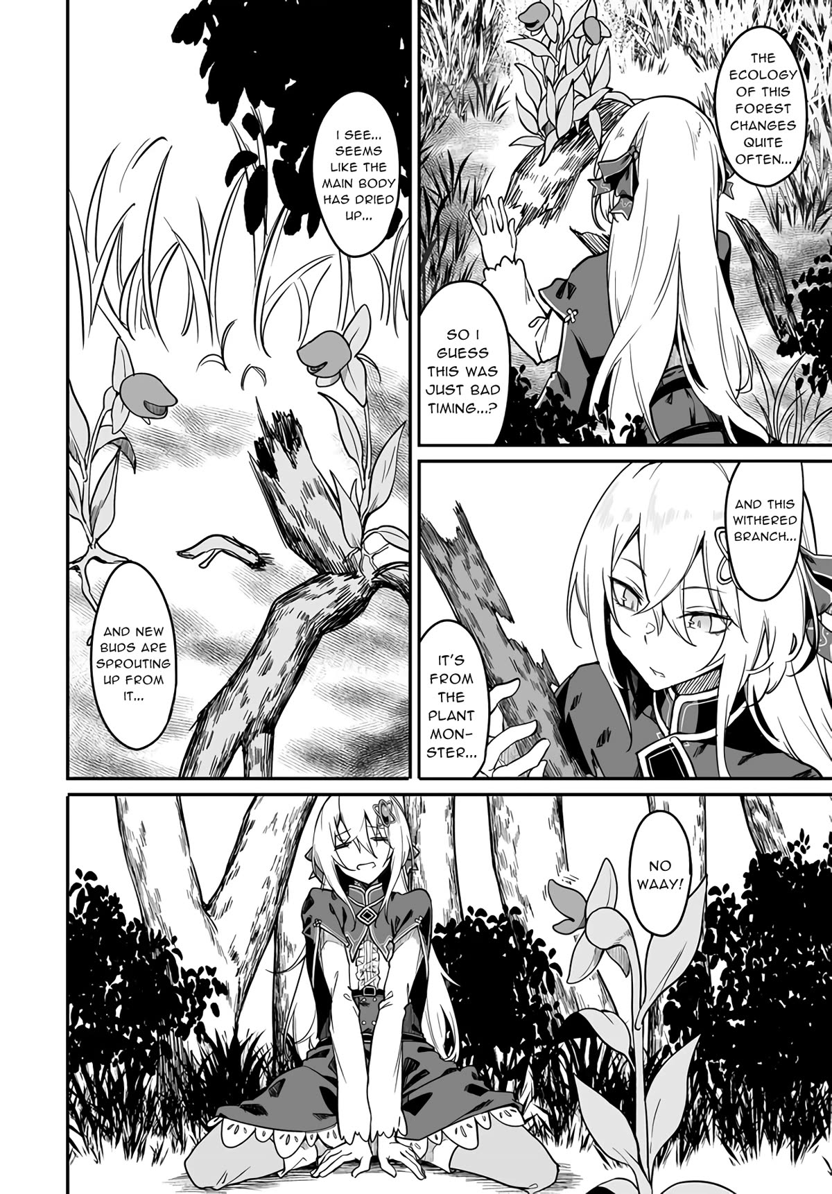 The Depravity Records of an Immortal Girl. Chapter 4.1 page 8 - Chapter 4.1: Hornet and Nyx forest (I)