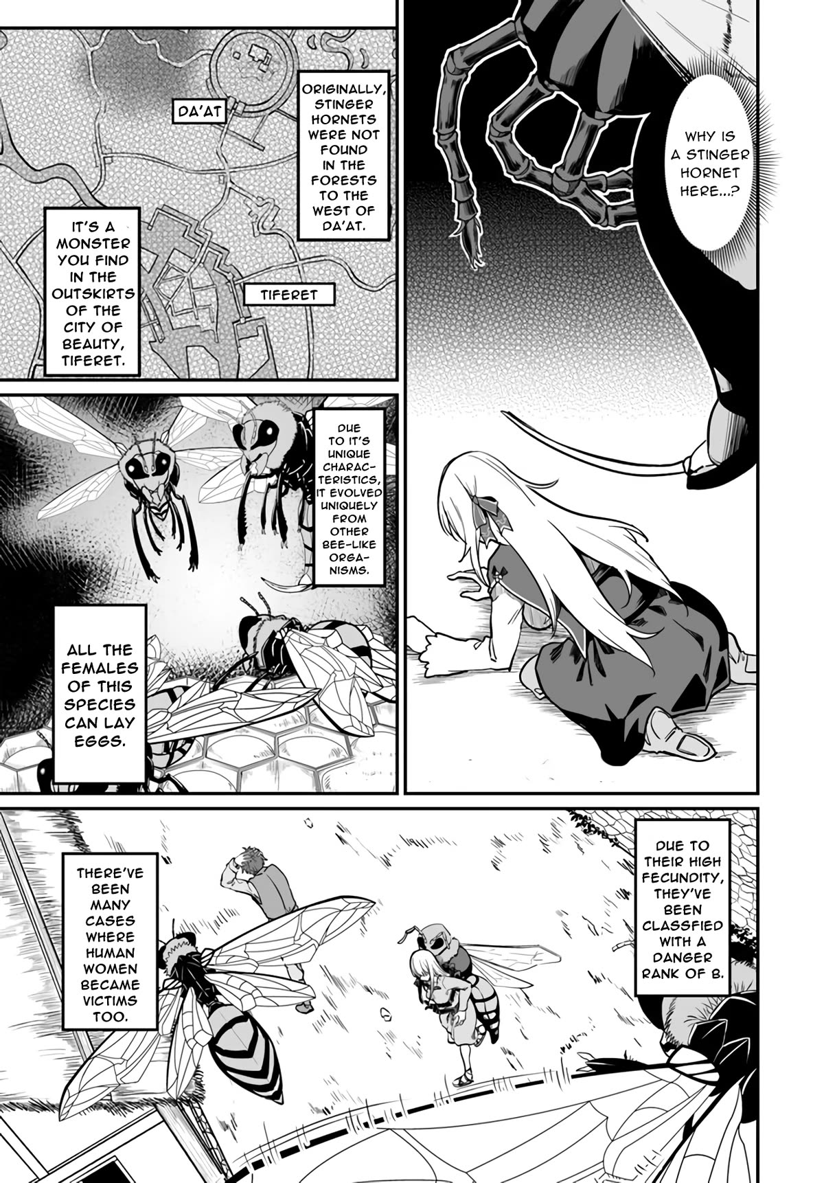 The Depravity Records of an Immortal Girl. Chapter 4.2 page 1 - Chapter 4.2: Hornet and Nyx forest (II)