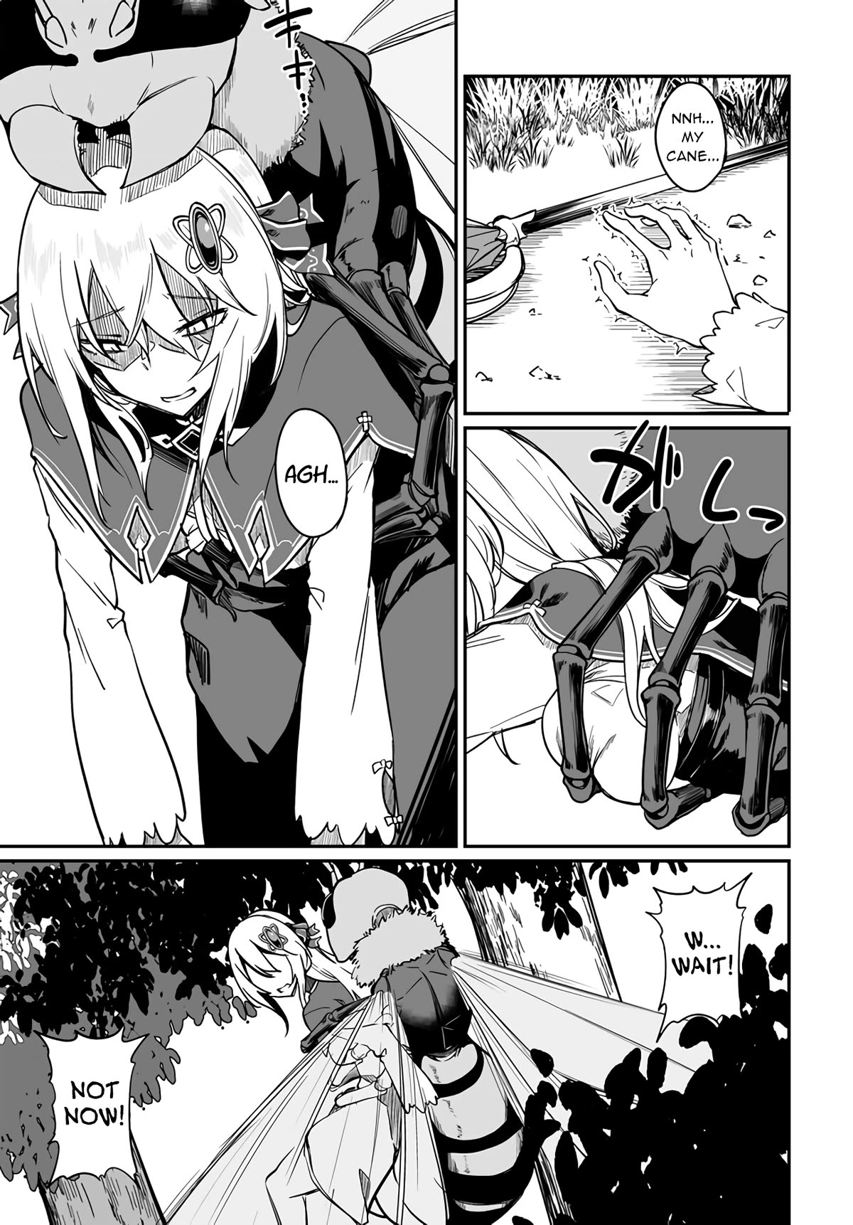 The Depravity Records of an Immortal Girl. Chapter 4.2 page 3 - Chapter 4.2: Hornet and Nyx forest (II)