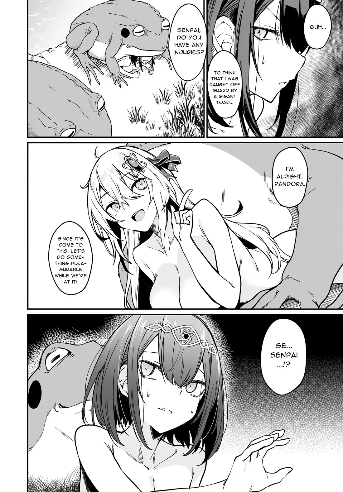 The Depravity Records of an Immortal Girl. Chapter 6.1 page 14 - Chapter 6.1: Toads and Nyx forest - spring
