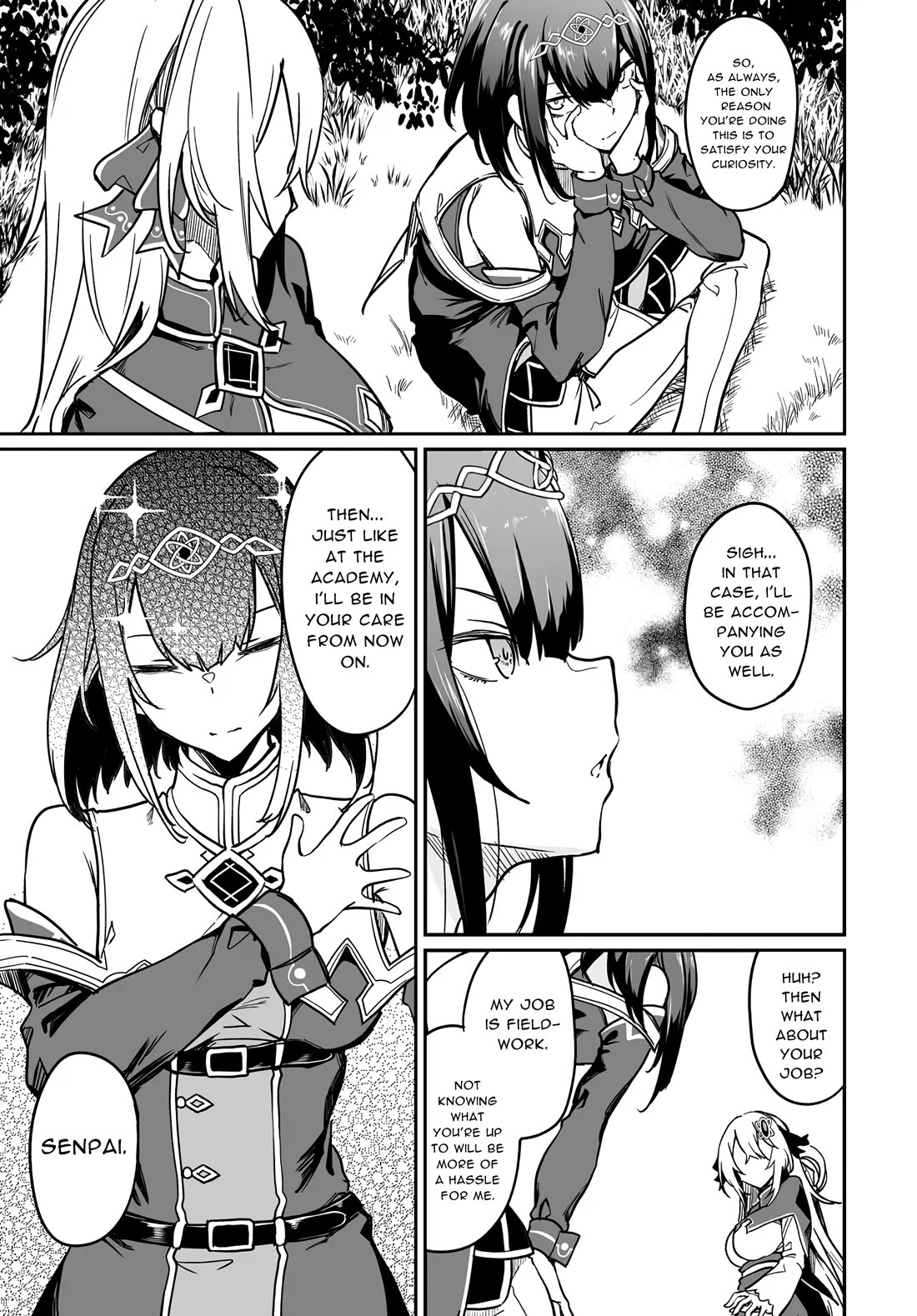 The Depravity Records of an Immortal Girl. Chapter 6.1 page 7 - Chapter 6.1: Toads and Nyx forest - spring