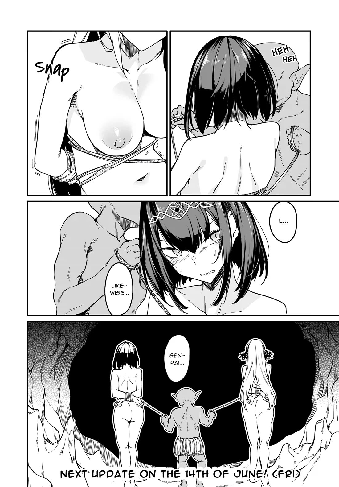 The Depravity Records of an Immortal Girl. Chapter 7.2 page 12 - Chapter 7.2: Goblins and Cerberus Cave