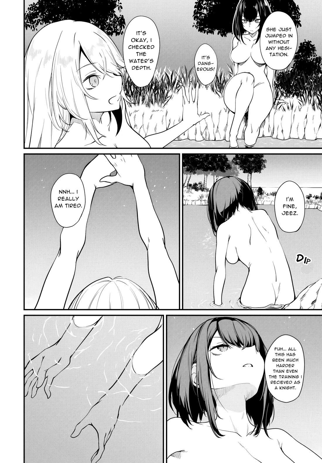 The Depravity Records of an Immortal Girl. Chapter 9 page 4 - Chapter 9: Serpent and Phobos Forest/Spring
