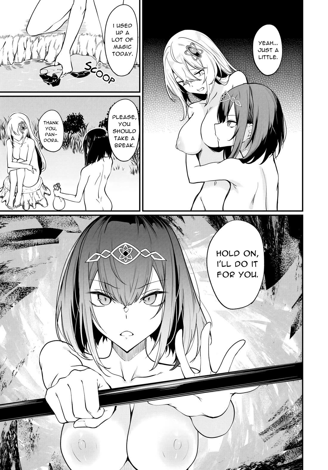 The Depravity Records of an Immortal Girl. Chapter 9 page 7 - Chapter 9: Serpent and Phobos Forest/Spring