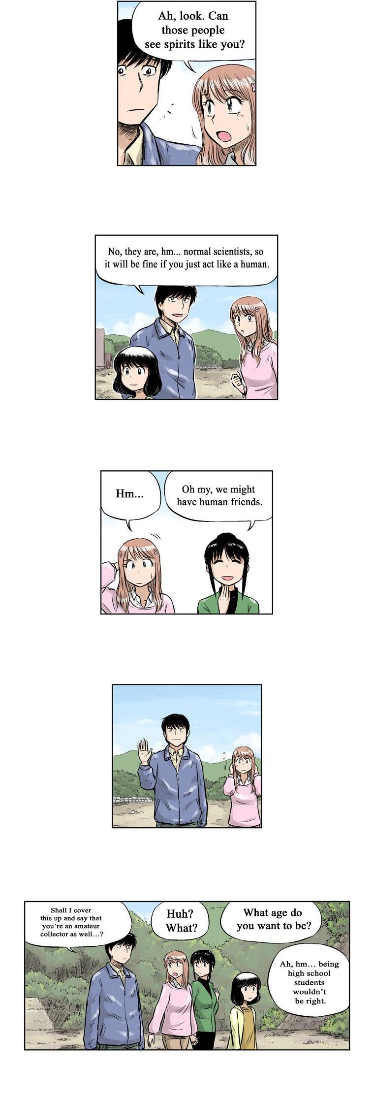 The Descending Moon at the Foot of the Mountain Chapter 35 page 8 - Chapter 35
