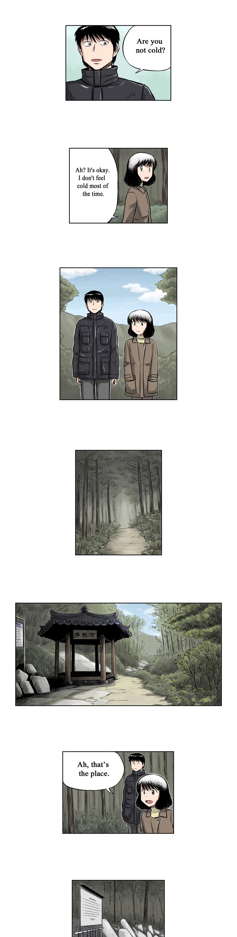 The Descending Moon at the Foot of the Mountain Chapter 41 page 6 - Chapter 41