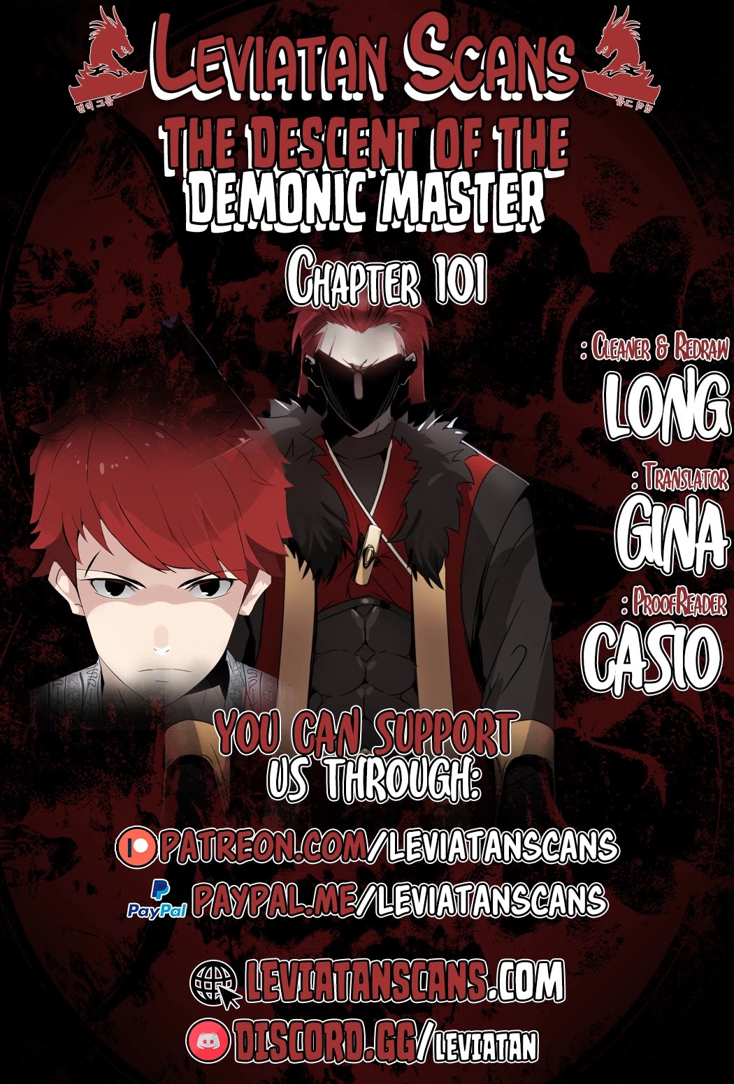The Descent of the Demonic Master Chapter 101 page 1 - Chapter 101