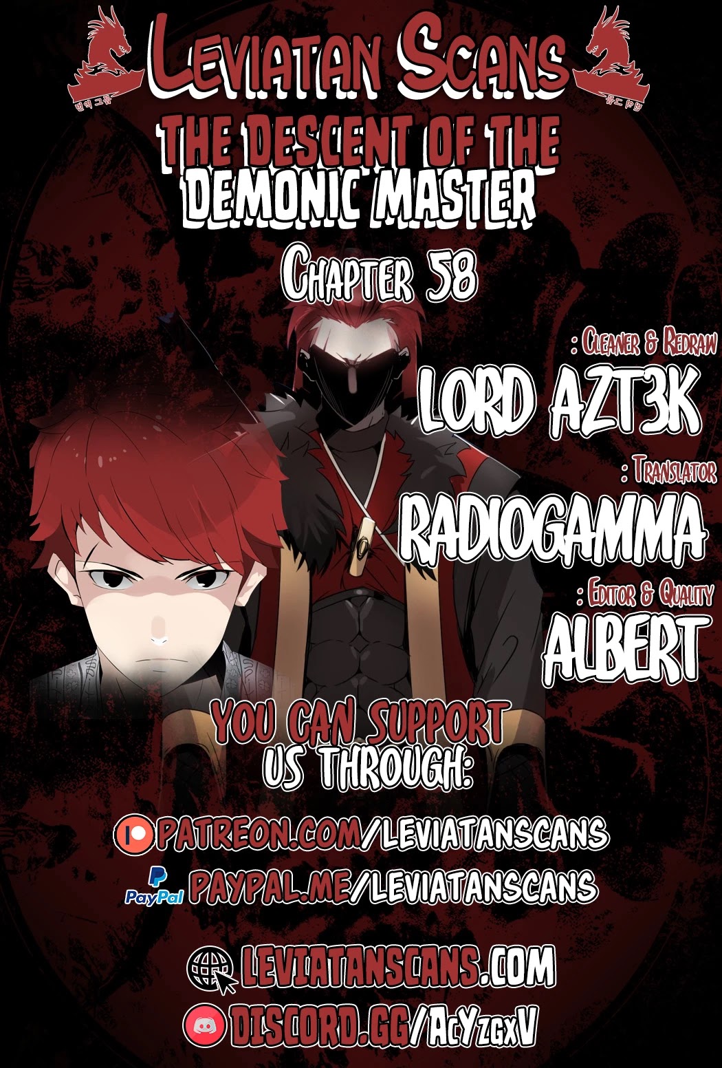 The Descent of the Demonic Master Chapter 58 page 1 - Chapter 58