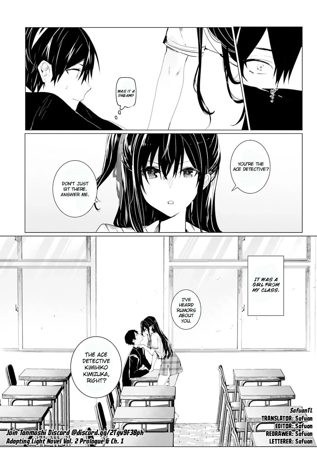 The Detective Is Already Dead - The Lost Memory Chapter 1 page 6 - Chapter 1: Nothing Beats A (Mixed) Bath After a Hijacking