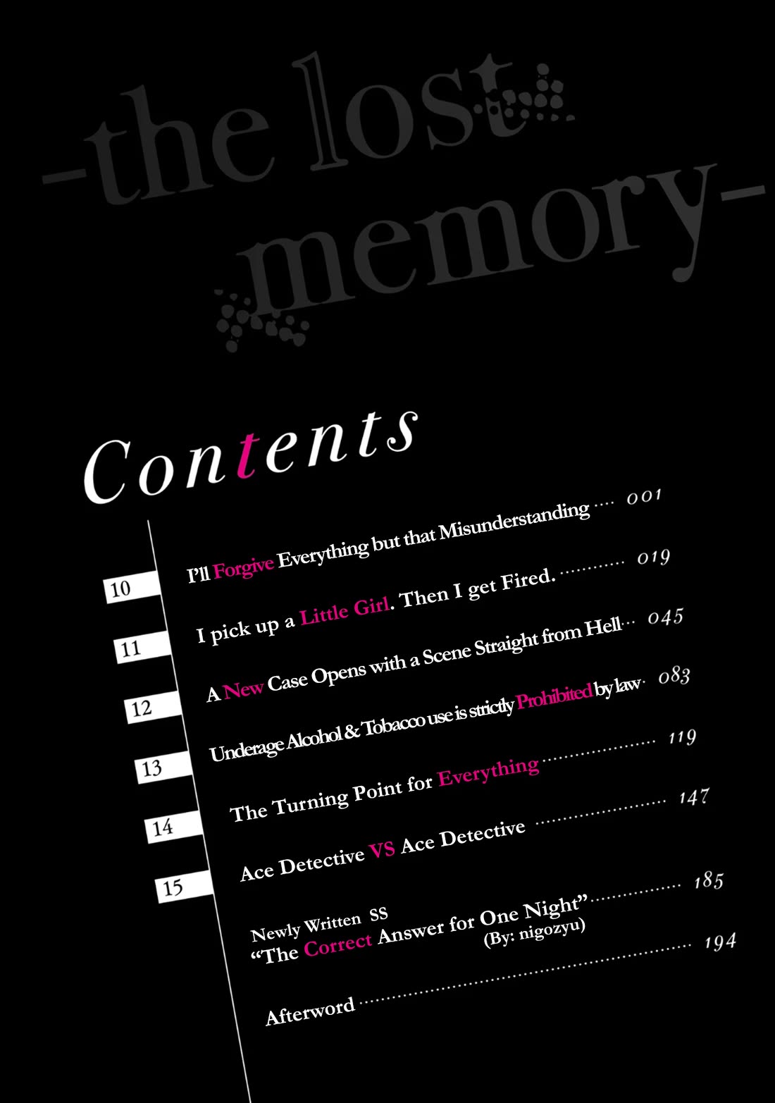 The Detective Is Already Dead - The Lost Memory Chapter 10 page 4 - Chapter 10: I'll Forgive Everything but that Misunderstanding