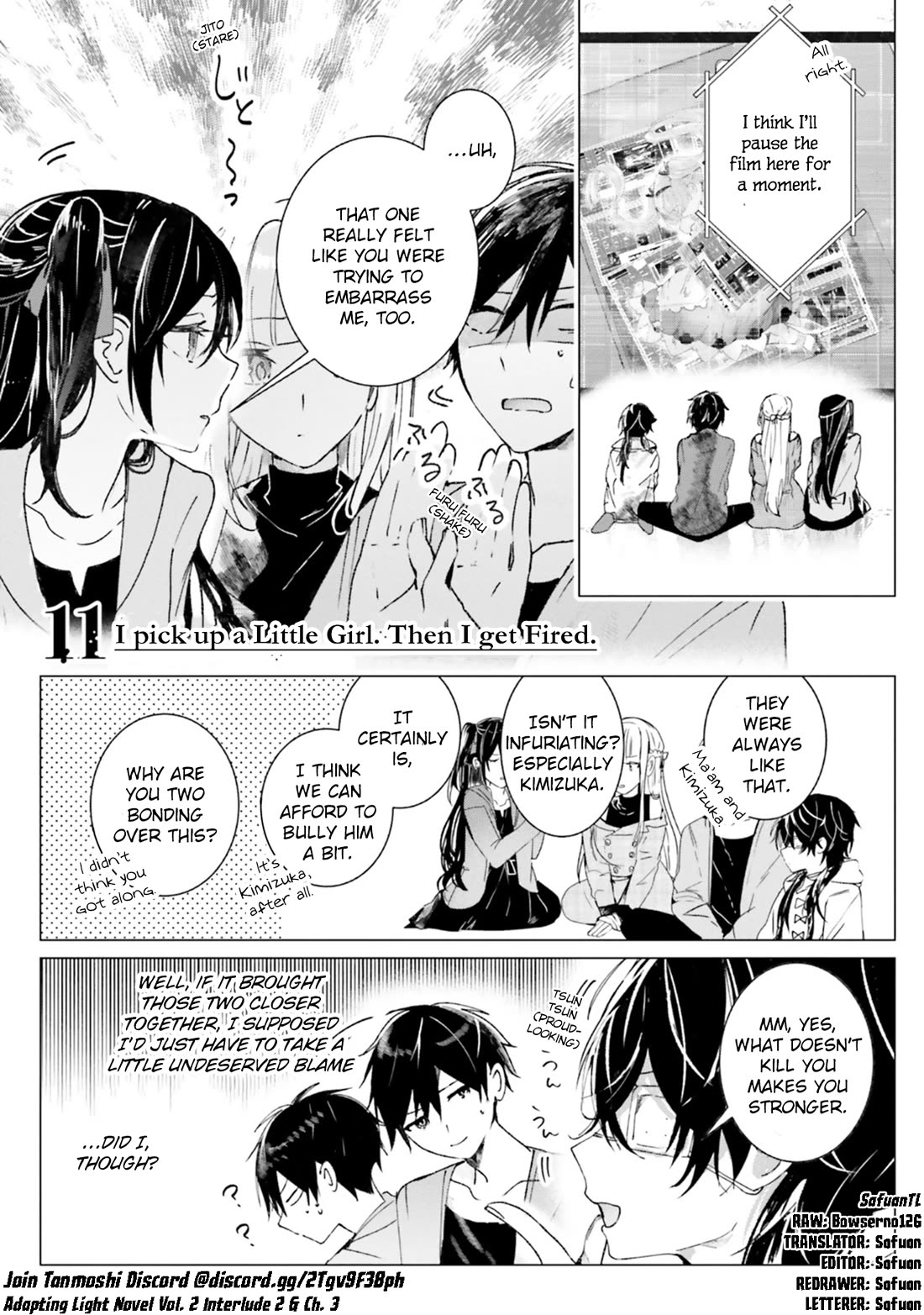 The Detective Is Already Dead - The Lost Memory Chapter 11 page 1 - Chapter 11: I pick up a Little Girl. Then I get Fired.