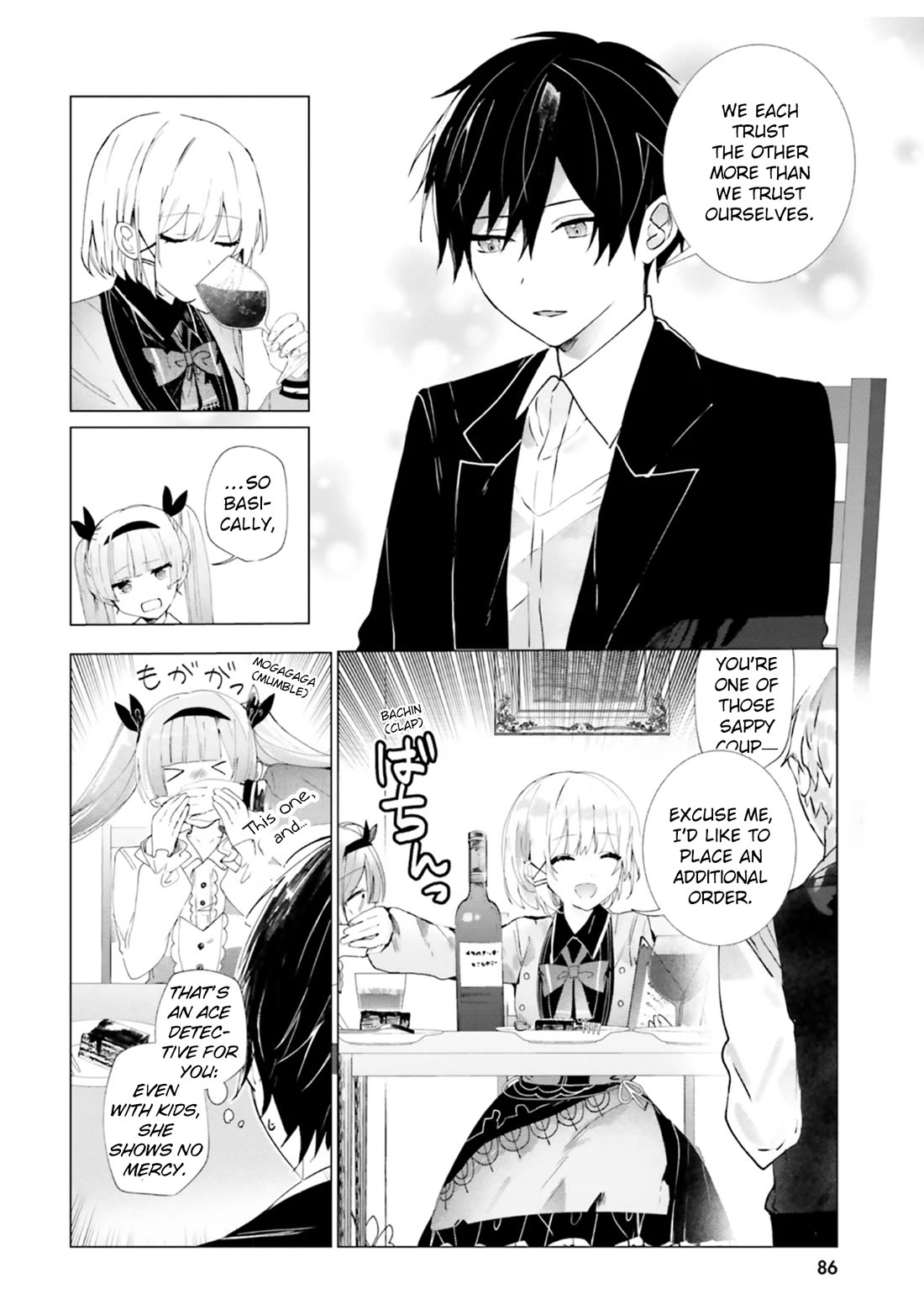 The Detective Is Already Dead - The Lost Memory Chapter 13 page 4 - Chapter 13: Underage Alcohol and Tobacco use is Strictly Prohibited by Law